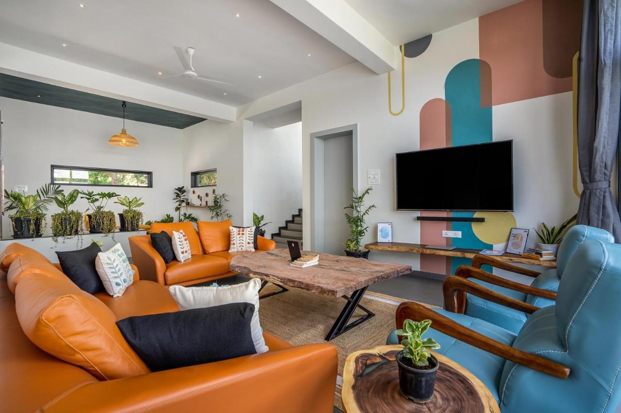 Casa Boho By Stayvista - Contemporary Design, Farm-View, Swimming Pool & Indoor Games For A Chic Retreat Nashik Exterior foto