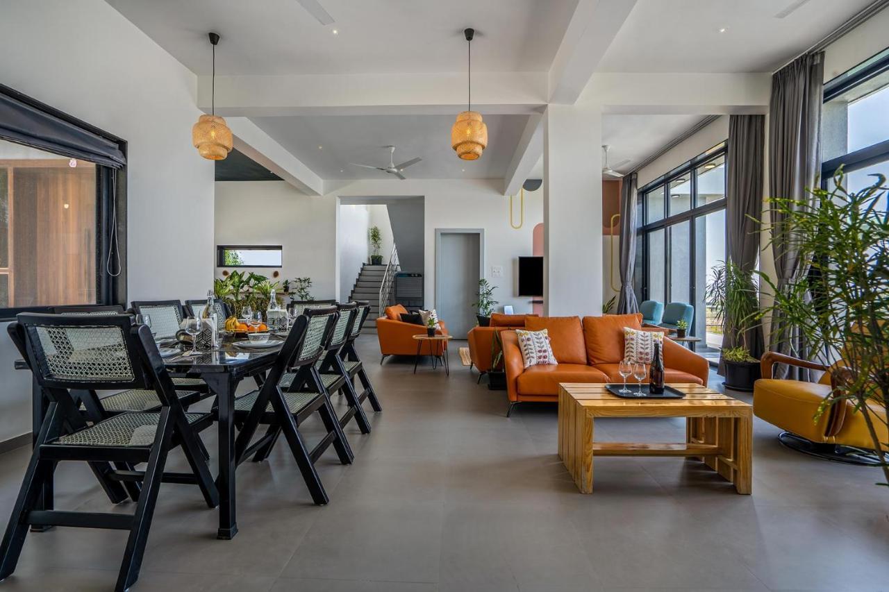 Casa Boho By Stayvista - Contemporary Design, Farm-View, Swimming Pool & Indoor Games For A Chic Retreat Nashik Exterior foto