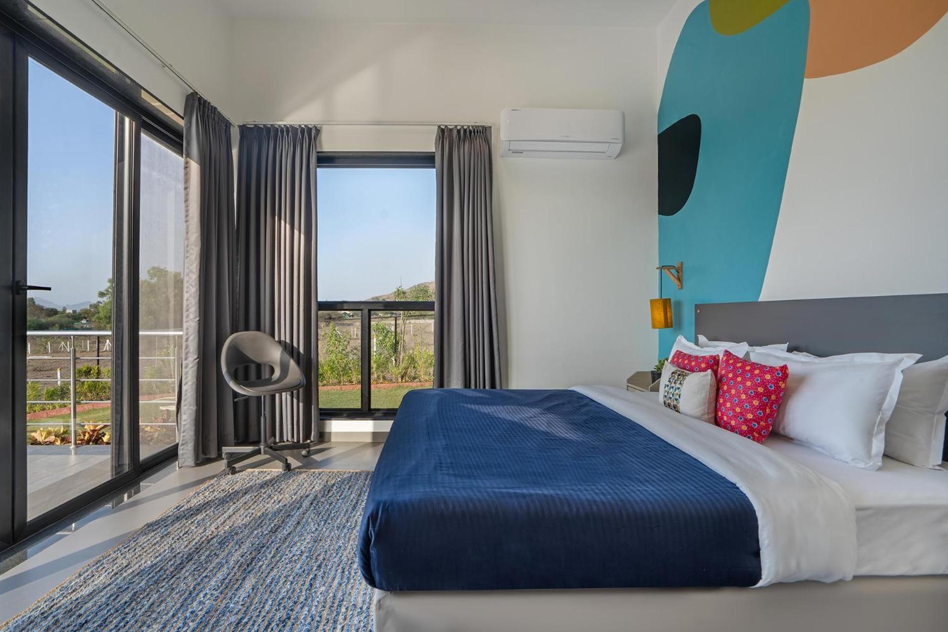 Casa Boho By Stayvista - Contemporary Design, Farm-View, Swimming Pool & Indoor Games For A Chic Retreat Nashik Exterior foto